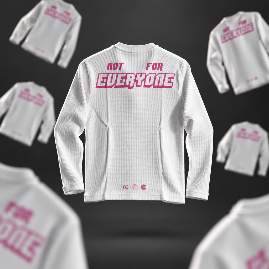 NOT FOR EVERYONE - WHITE